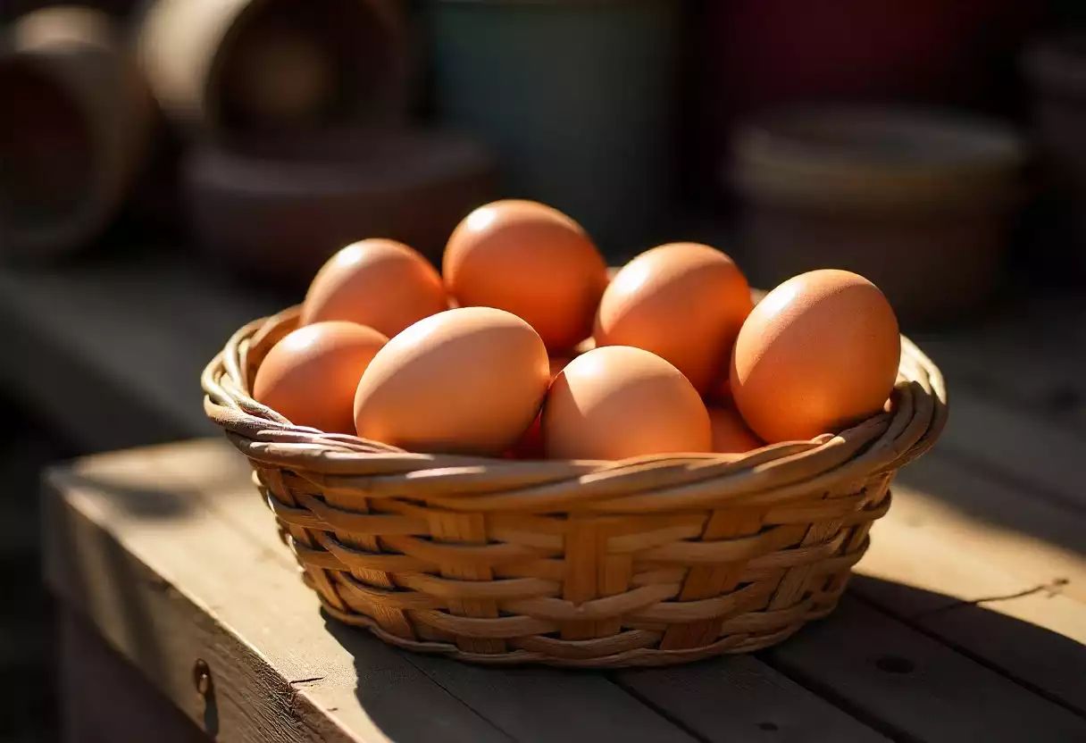 GoldenChickenFarm demonstrates its focus on healthy food and farm freshness